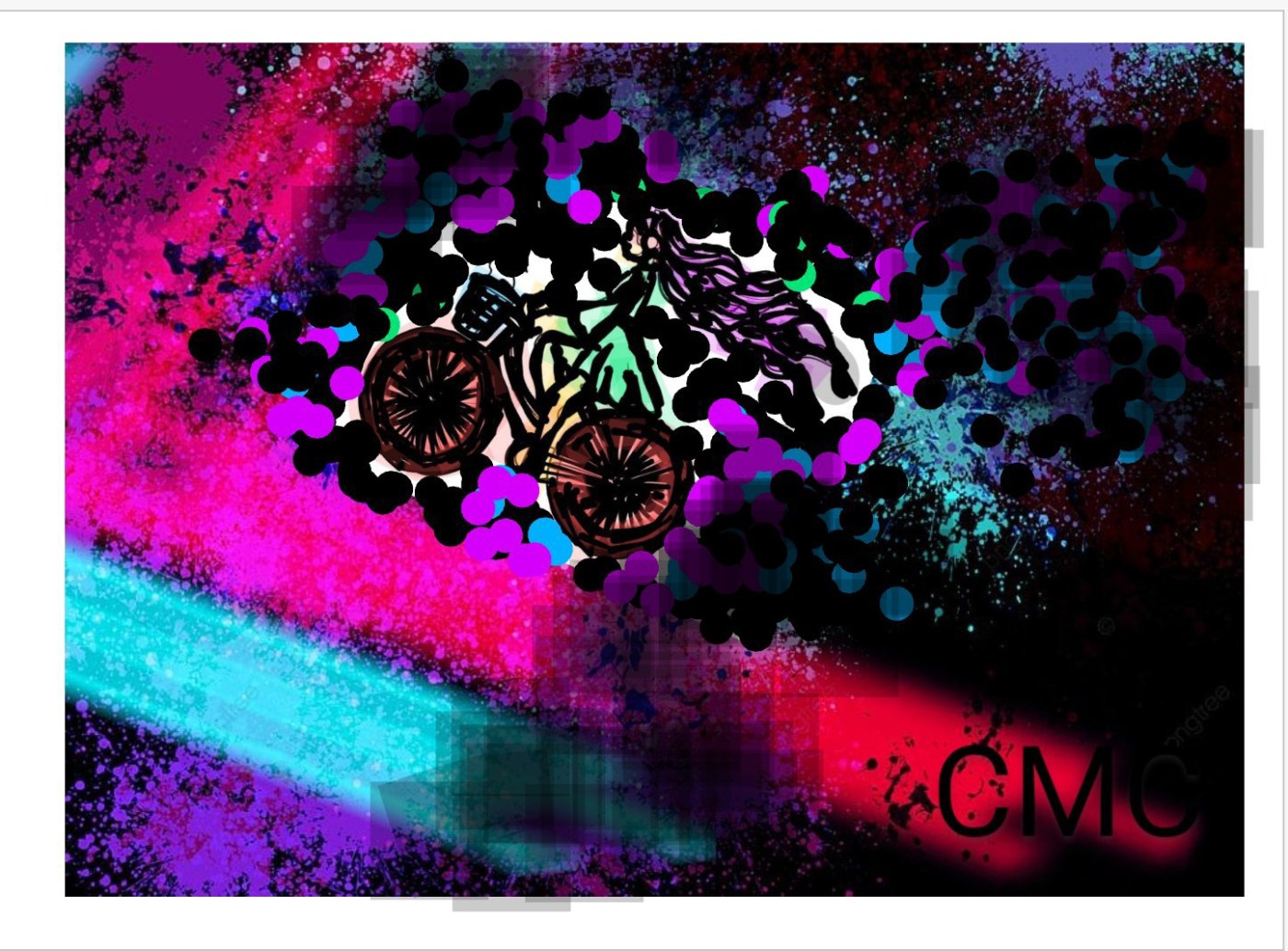 bicicletas en la noche