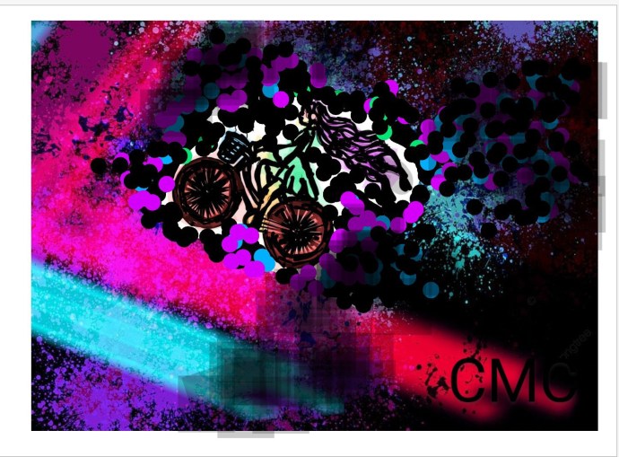 bicicletas en la noche